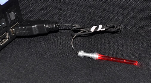 2201017 Liteup saber, Red, USB