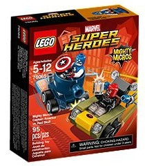 76065 Mighty Micros: Captain America vs. Red Skull