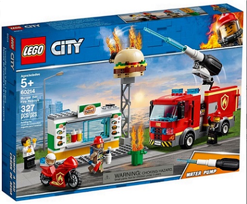 60214 Burger Bar Fire Rescue 