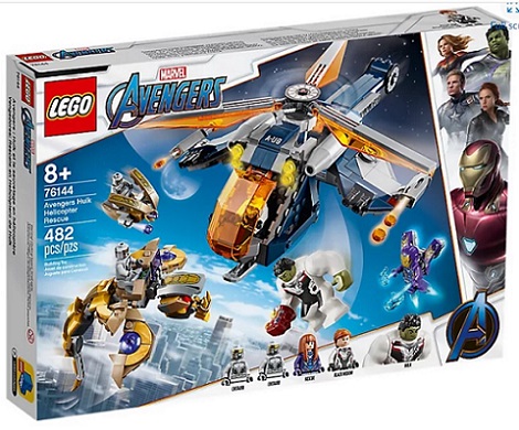76144 Avengers Hulk Helicopter Rescue 
