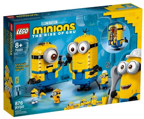 75551 Brick-built Minions and their Lair