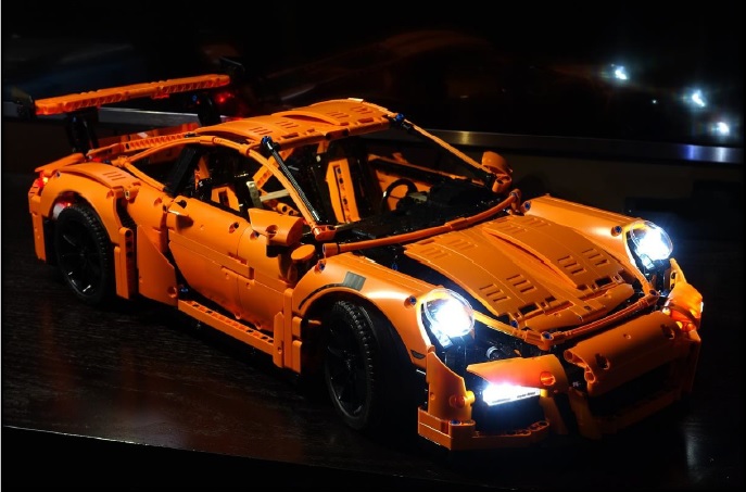 LCKU-42056 Lighting Kit for Lego 42056 Porsche 911 GT3 RS
