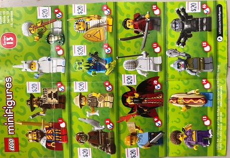 Minifigures store series 13