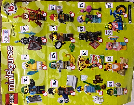 71025 Minifigures Series 19 