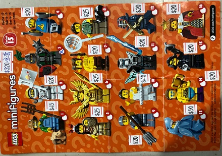 71011 Minifigures Series 15