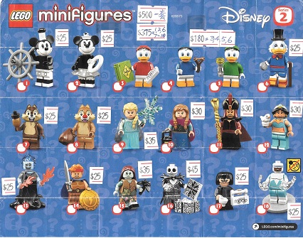 71024 Disney 迷你人偶系列第2代