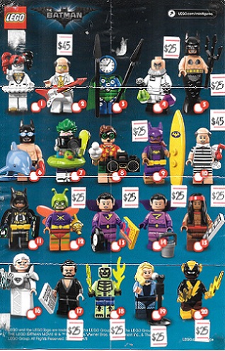 71020 Lego 蝙蝠俠電影迷你人偶系列第2代