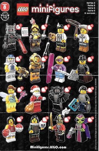 8833 迷你人偶系列第8代