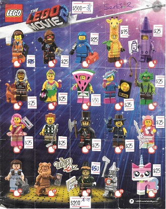 71023 Lego 電影迷你人偶系列第2代