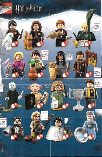 71022 Harry Potter 迷你人偶系列第1代