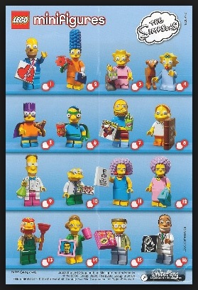 71009 the Simpsons Minifigures series 2